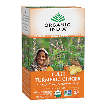 Tulsi Turmeric Ginger Tea