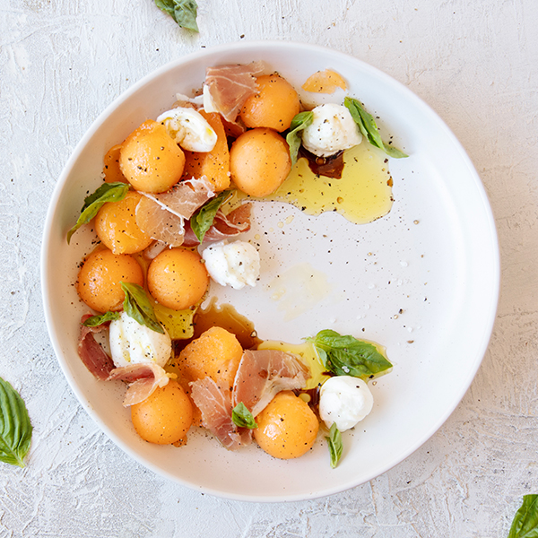 Melon Caprese Salad