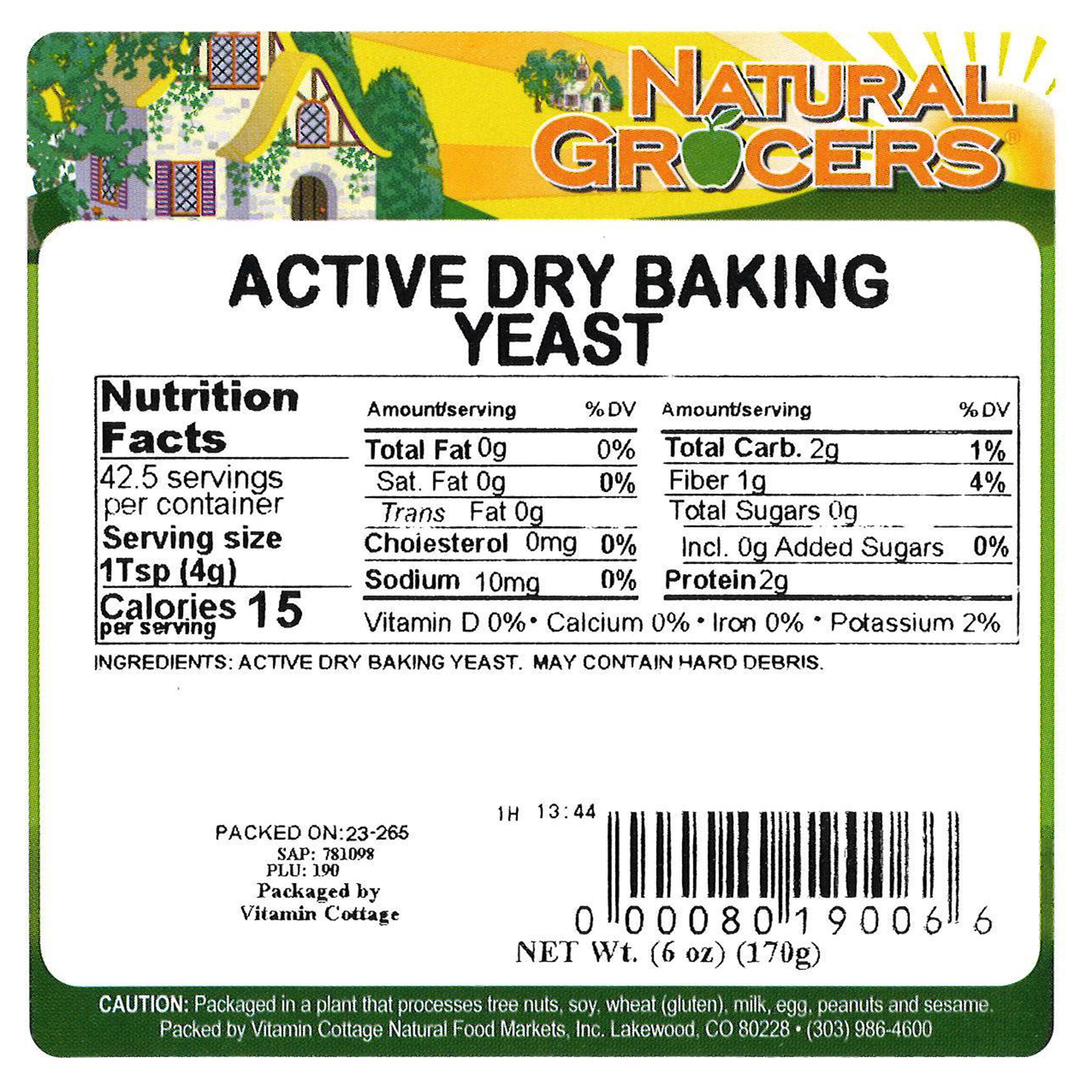 Yeast Baking 6 Oz