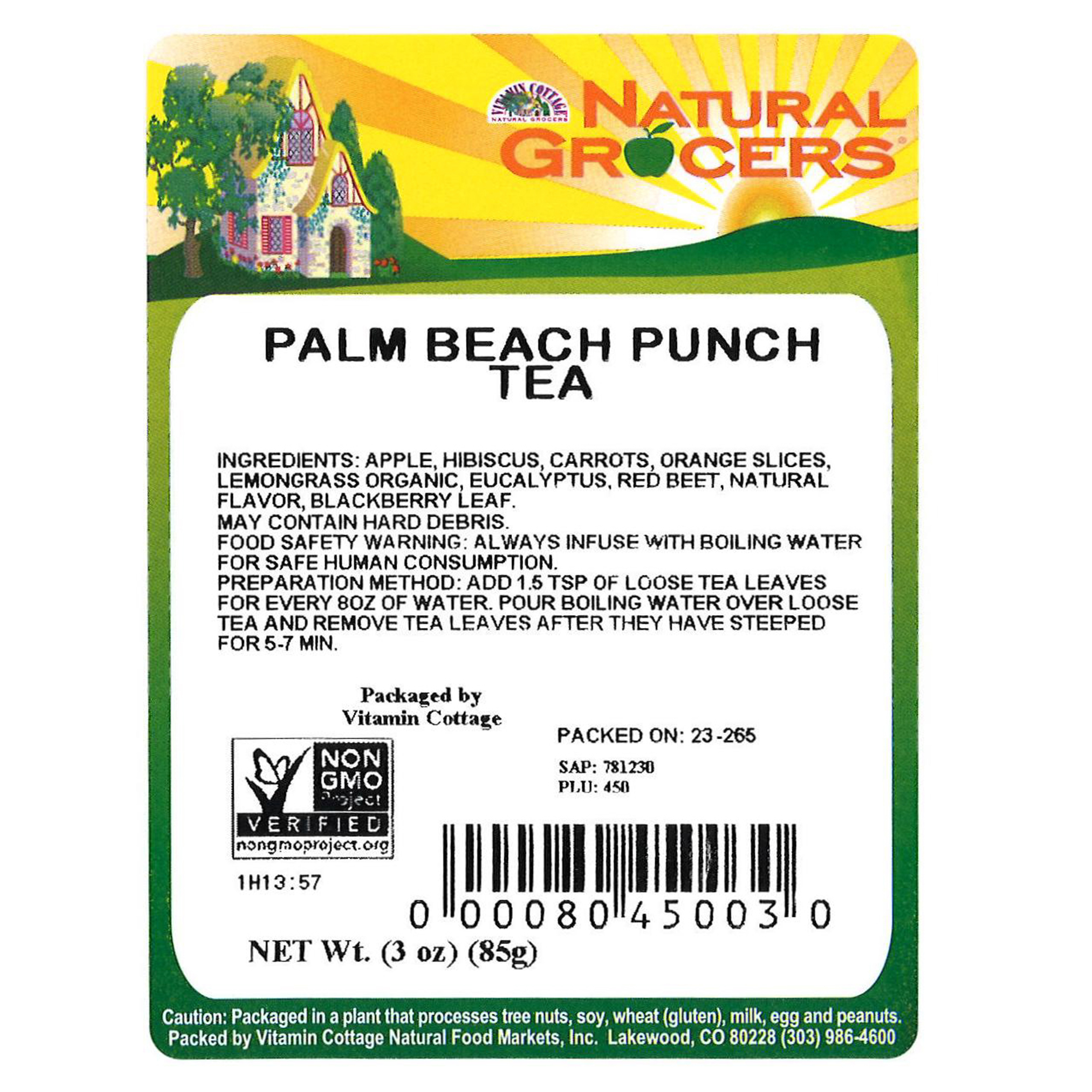 Tea Palm Beach Punch 3 Oz