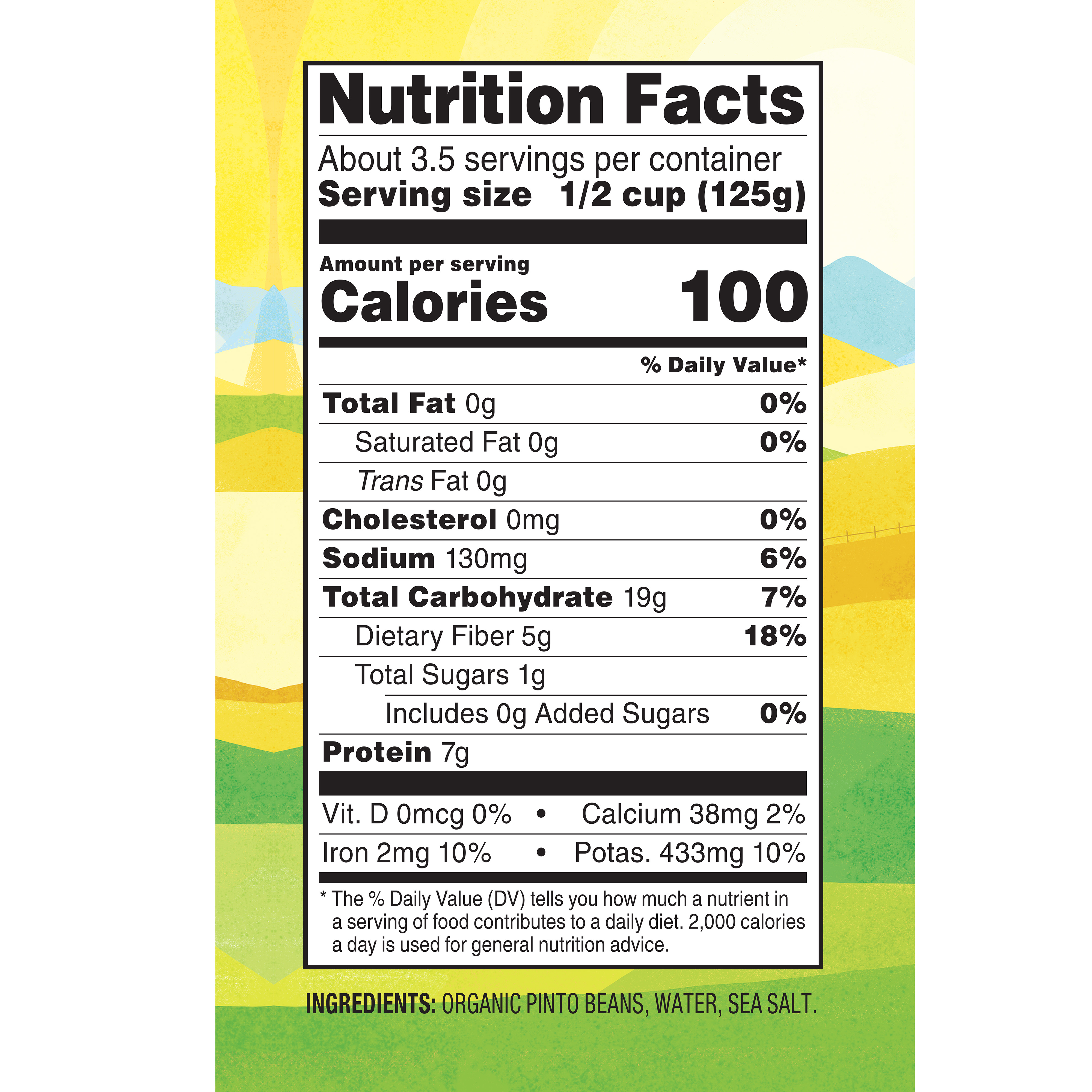 Org Pinto Beans 15.5 Oz