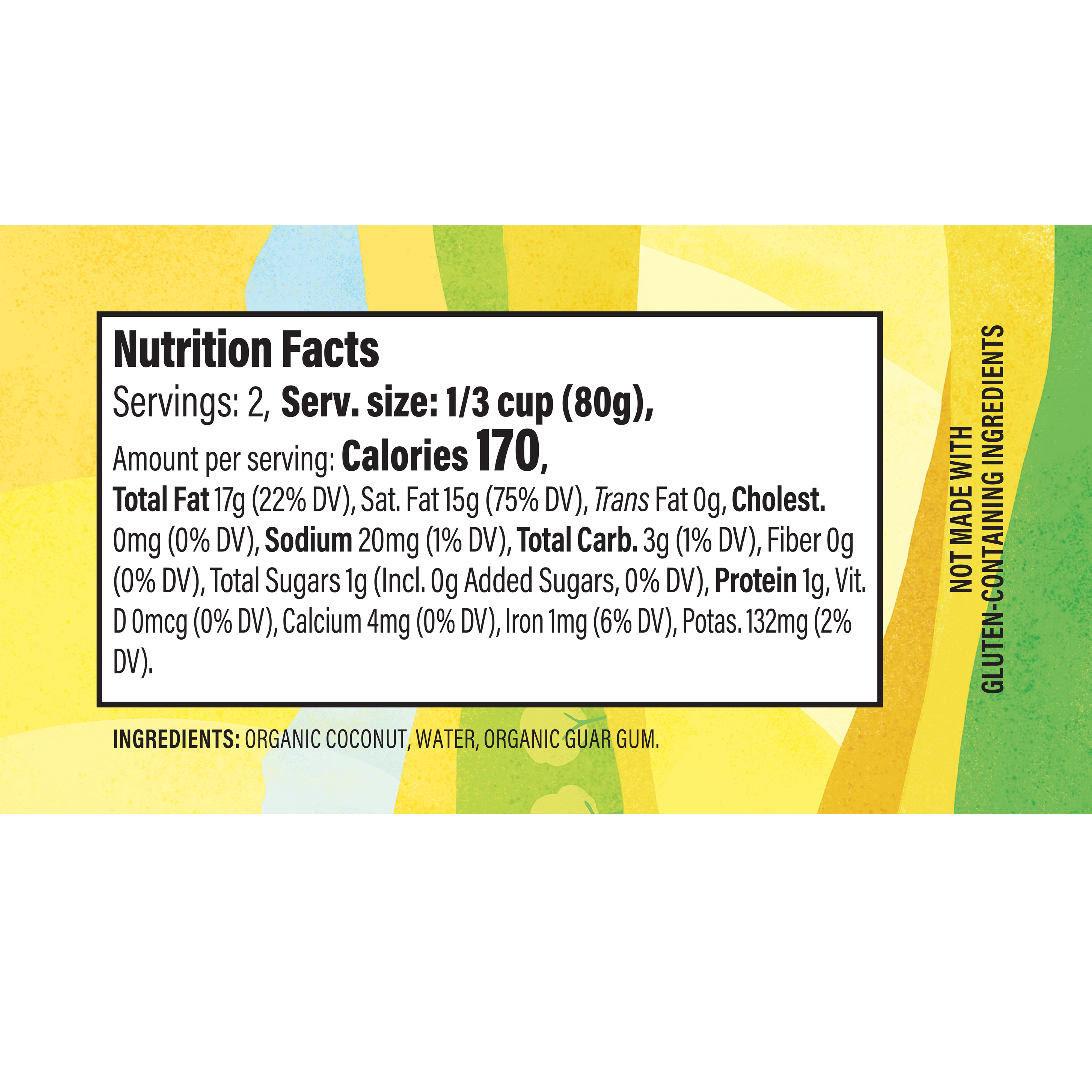 Coconut Cream Organic 5.4 Oz