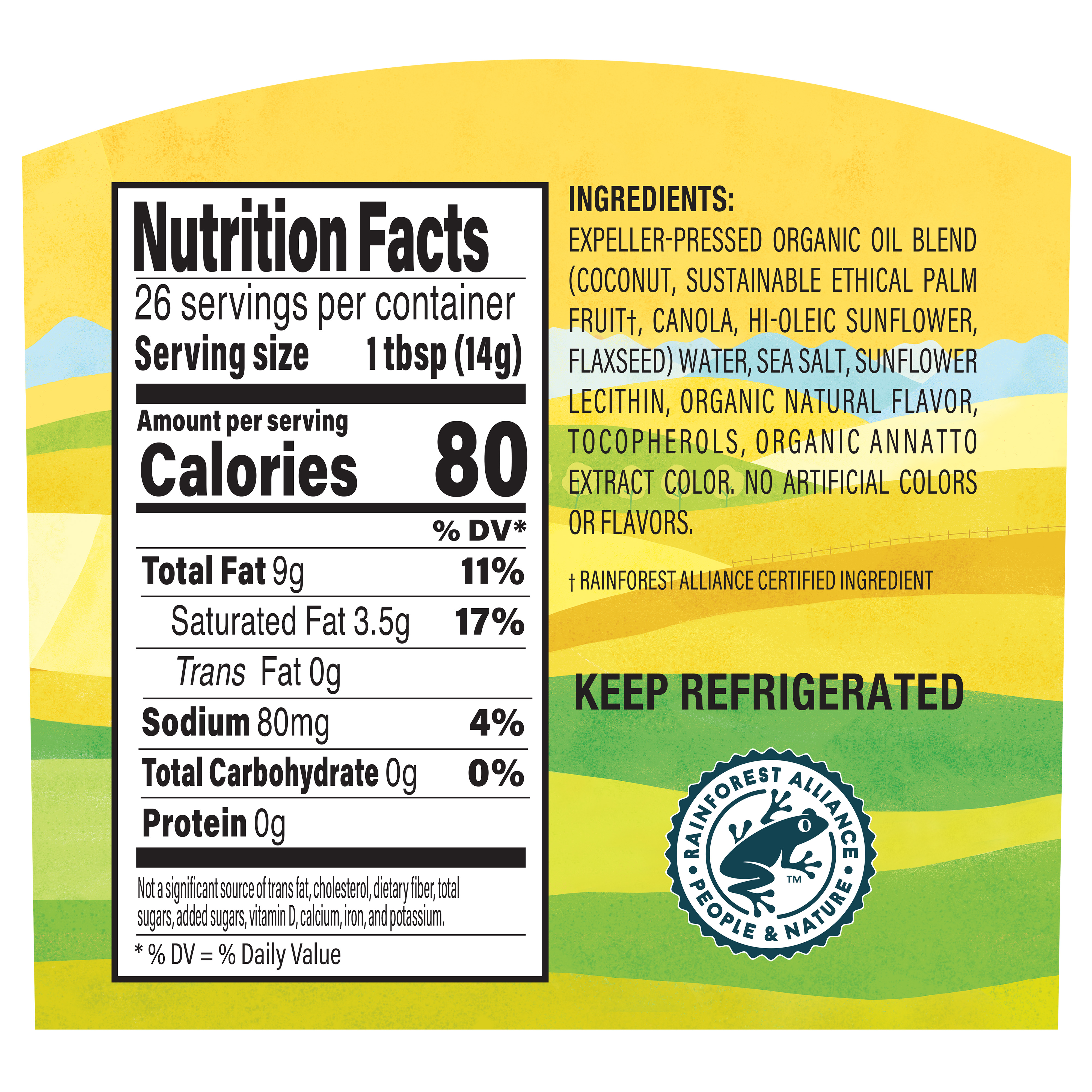 Buttery Spread Df Org 13 Oz