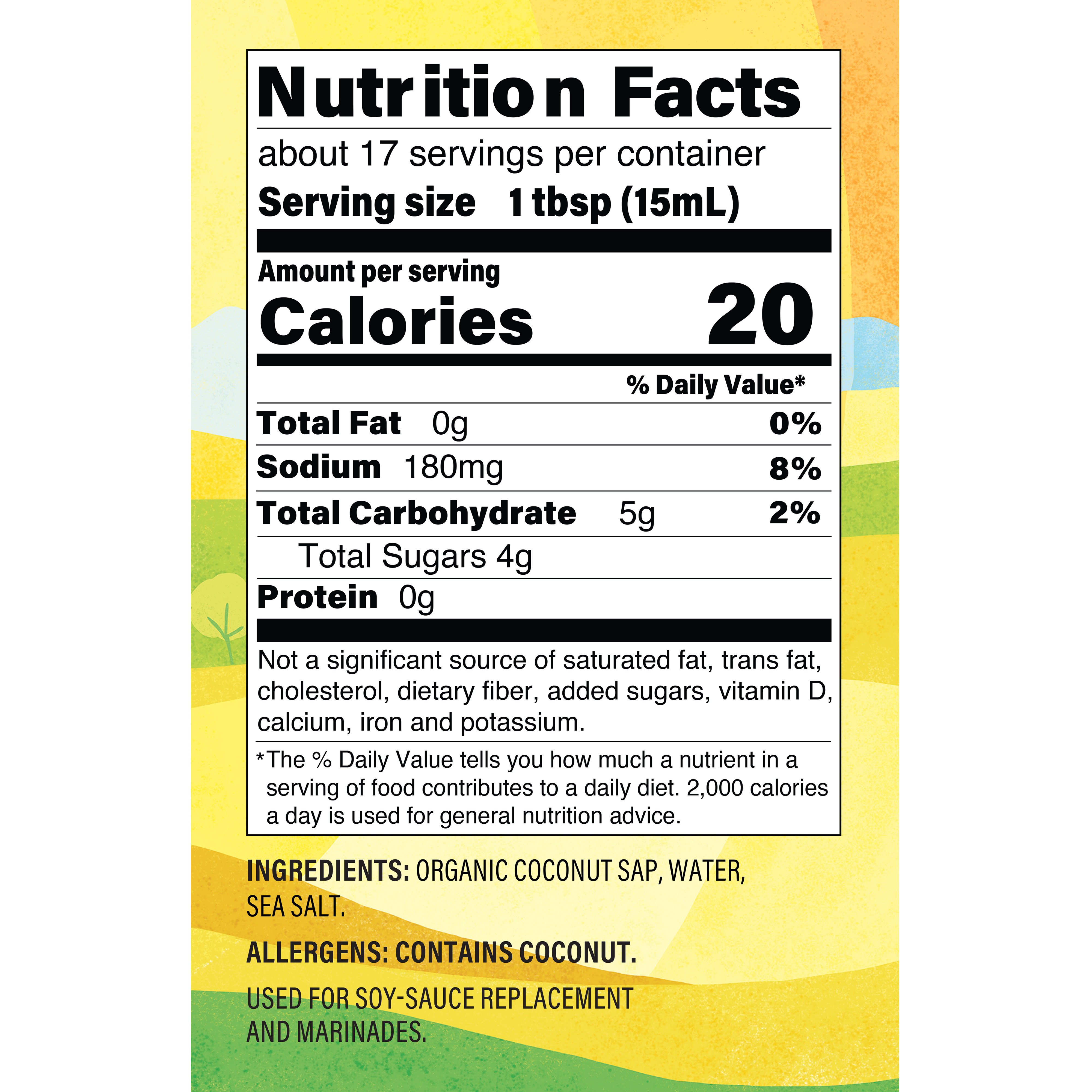 Coconut Aminos Org 8.5 Oz