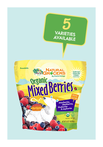 Natural Grocers Brand Organic Frozen Fruit