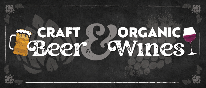 Craft Beer & Organic Wine