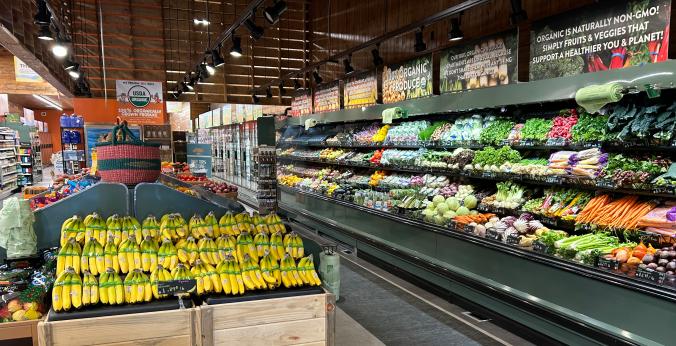 Natural Grocers McCall 100% Organic Produce Department