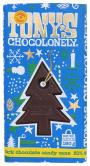 Fair Trade Winter Holiday Candy Cane 51% Dark Chocolate Bar 6.35 Oz