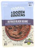 Refried Black Beans 10 Oz
