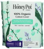 Pads Hrbl Ovrnght Wing Org 12 Ct