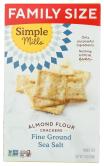 Gluten-free Fine Ground Sea Salt Almond Flour Crackers 7 Oz