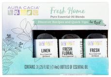 Essential Oil Kit Fresh Home 3 Ct