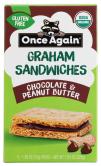 Graham Sandwich Choc Pb Org 1.59 Oz