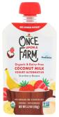 Coconut Yogurt Straw Ban Org 3.2 Oz