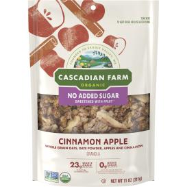 Cascadian Farm Cinnamon Apple No Added Sugar Granola