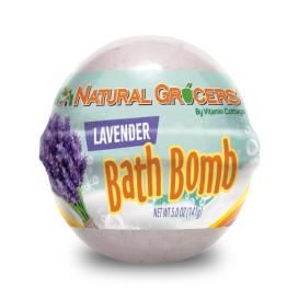 Natural Grocers Brand Bath Bomb Lavender 5 Oz