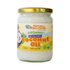 Natural Grocers Brand Organic Extra Virgin Coconut Oil 17.5 oz