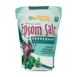Epsom Salt Peppermint Muscle Soak 64 OZ