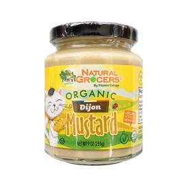 Natural Grocers Brand Organic Dijon Mustard 9 OZ