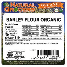 Flour Barley Org 2 Lb