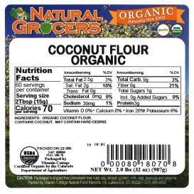 Flour Coconut Org 2 Lb