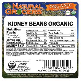Beans Kidney Org 2 Lb