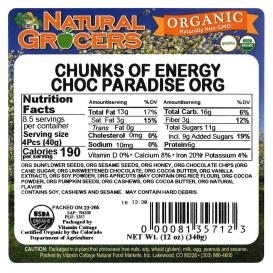 Chnks Enrgy Chc Paradise Org 12 Oz