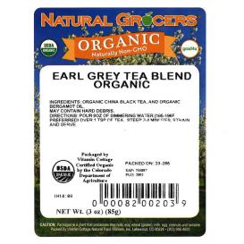 Tea Earl Grey Blend Org 3 Oz