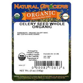 Celery Seed Whole Org 5 Oz
