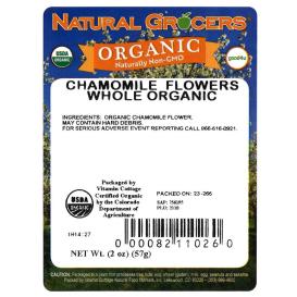 Chamomile Flower Whl Org 2 Oz