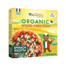Natural Grocers Brand Organic Spinach and Ricotta Pizza