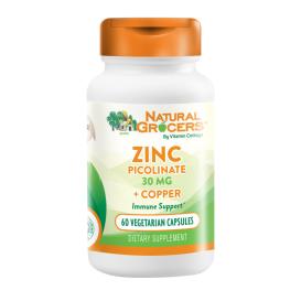 Zinc Picolinate Copper 60 Veg