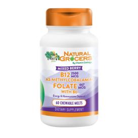 B6 B12 Folic Acid Mix Berry 60 Chw