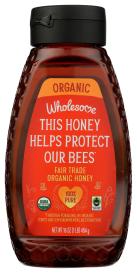 Organic Fair Trade Honey Squeeze Bottle 16 Oz