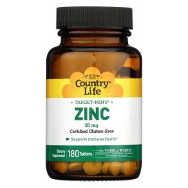Target Mins Zinc 50mg 180 Tab