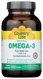 Edpb Omega-3 1000 Mg Fish Oil 100 Sg