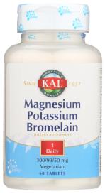 Magnesium Potassium Bromelain 60 Tab