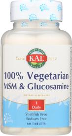 100% Vegetarian Msm & Gluco H 60 Tab
