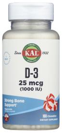 D-3 1000iu Chew Prppermint 100 Chw