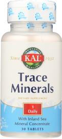 Actisorb Trace Minerals 30 Tab