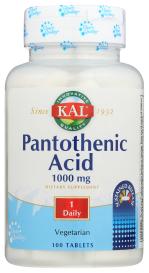 Pantothenic Acid 100 Tab