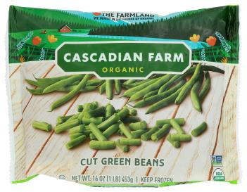 Organic Frozen Cut Green Beans 16 Oz