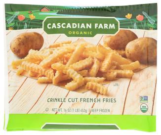 Organic Crinkle Cut French Fries 16 Oz
