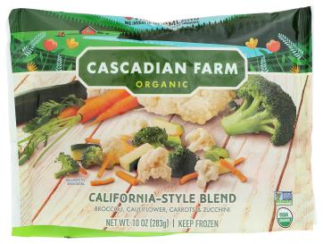 Organic Frozen California-style Blend Vegetables 10 Oz