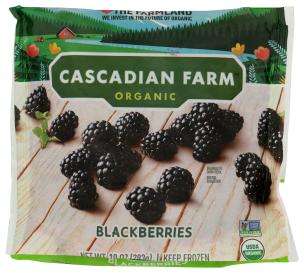 Organic Frozen Blackberries 10 Oz