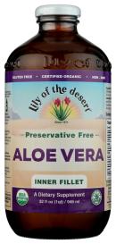 Aloe Juice Pres Free Org 32 Oz