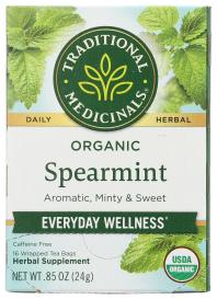 Organic Spearmint Herbal Tea 16 Ct