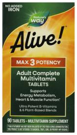 Alive! No Add Iron 90 Tab