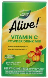 Alive! Organic Vitamin C 4.23 Oz