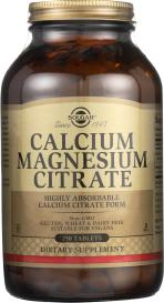 Calcium/magnesium Citrate 250 Tab